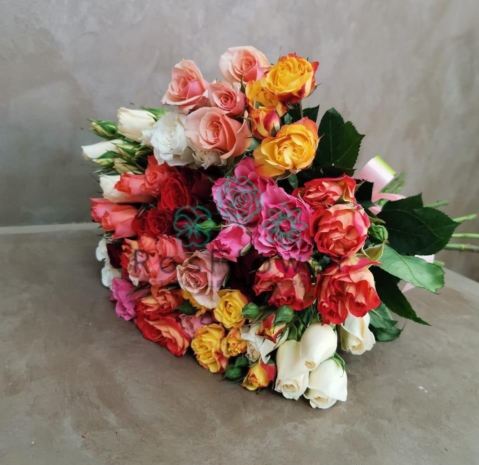 Букет цветов из: Розы в Тарасовском