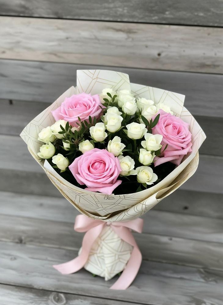 Букет цветов из: Розы в Тарасовском