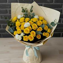 Букет цветов из:  Розы в Тарасовском