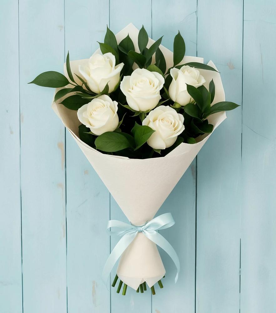 Букет цветов из: Розы в Тарасовском