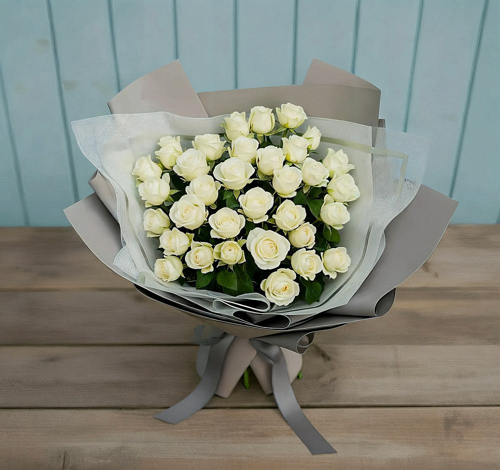 Букет Белоснежная нежность в Тарасовском