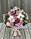 Букет цветов из: Альстромерии, Гвоздики, Розы и Хризантемы в Тарасовском