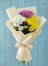 Букет цветов из:  Хризантемы #REPLACE_PRED# Тарасовском