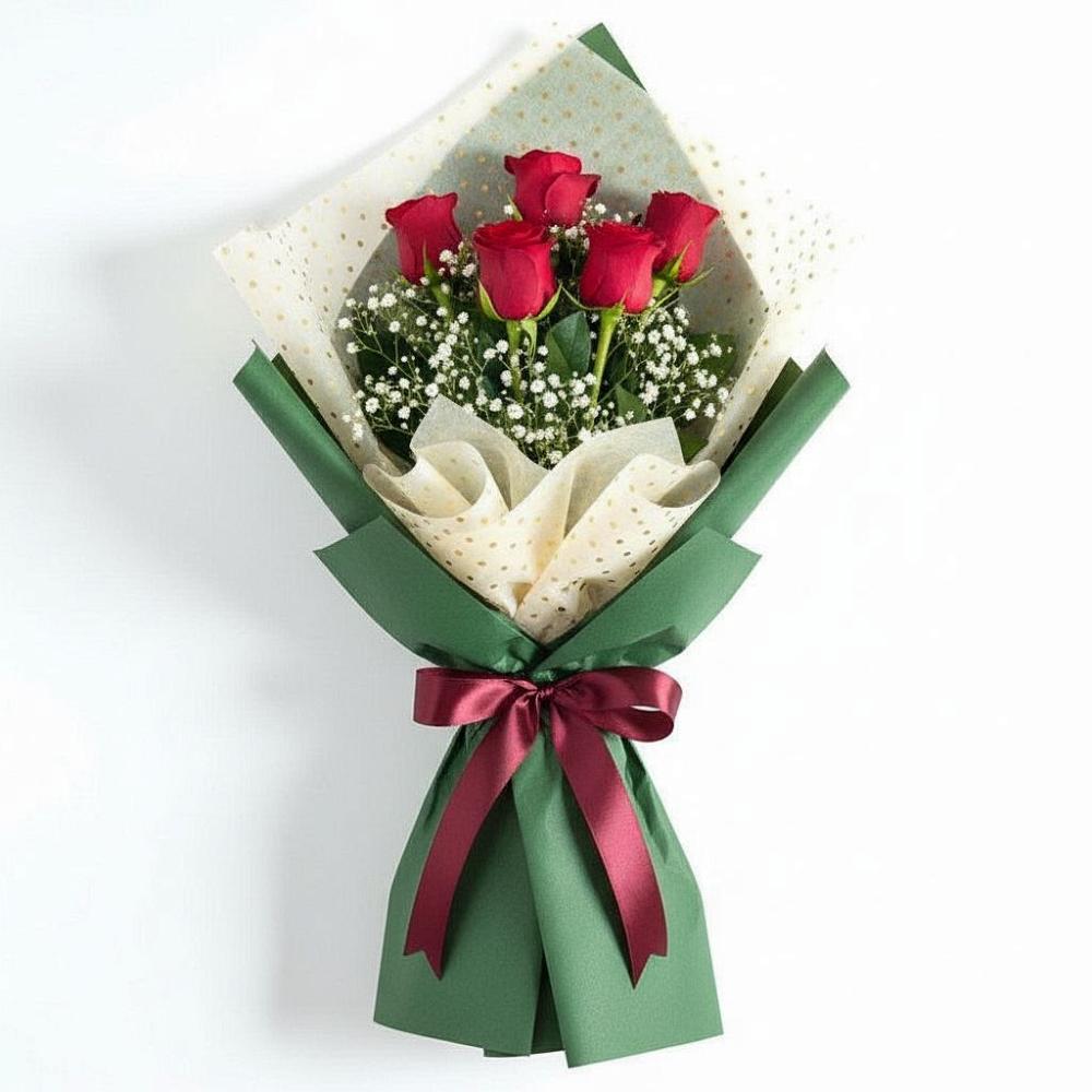 Букет цветов из: Розы в Тарасовском