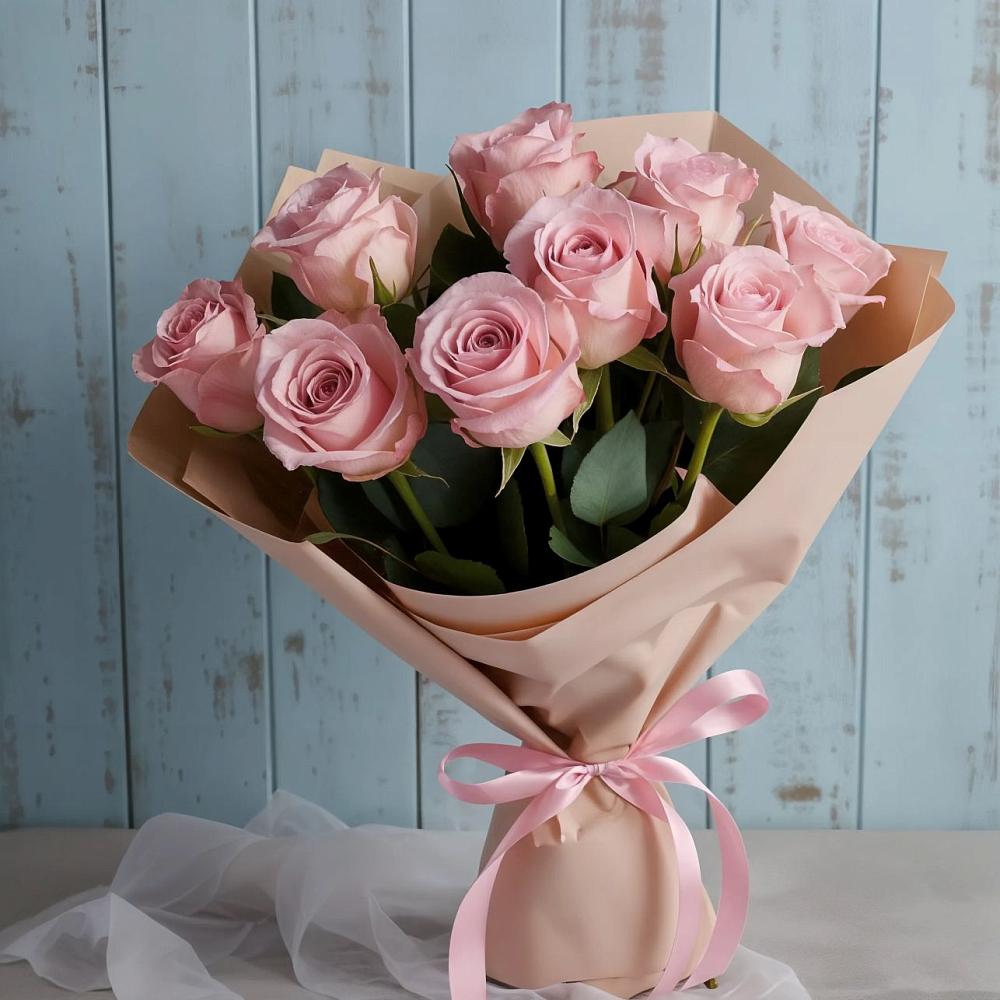 Букет цветов из: Розы в Тарасовском