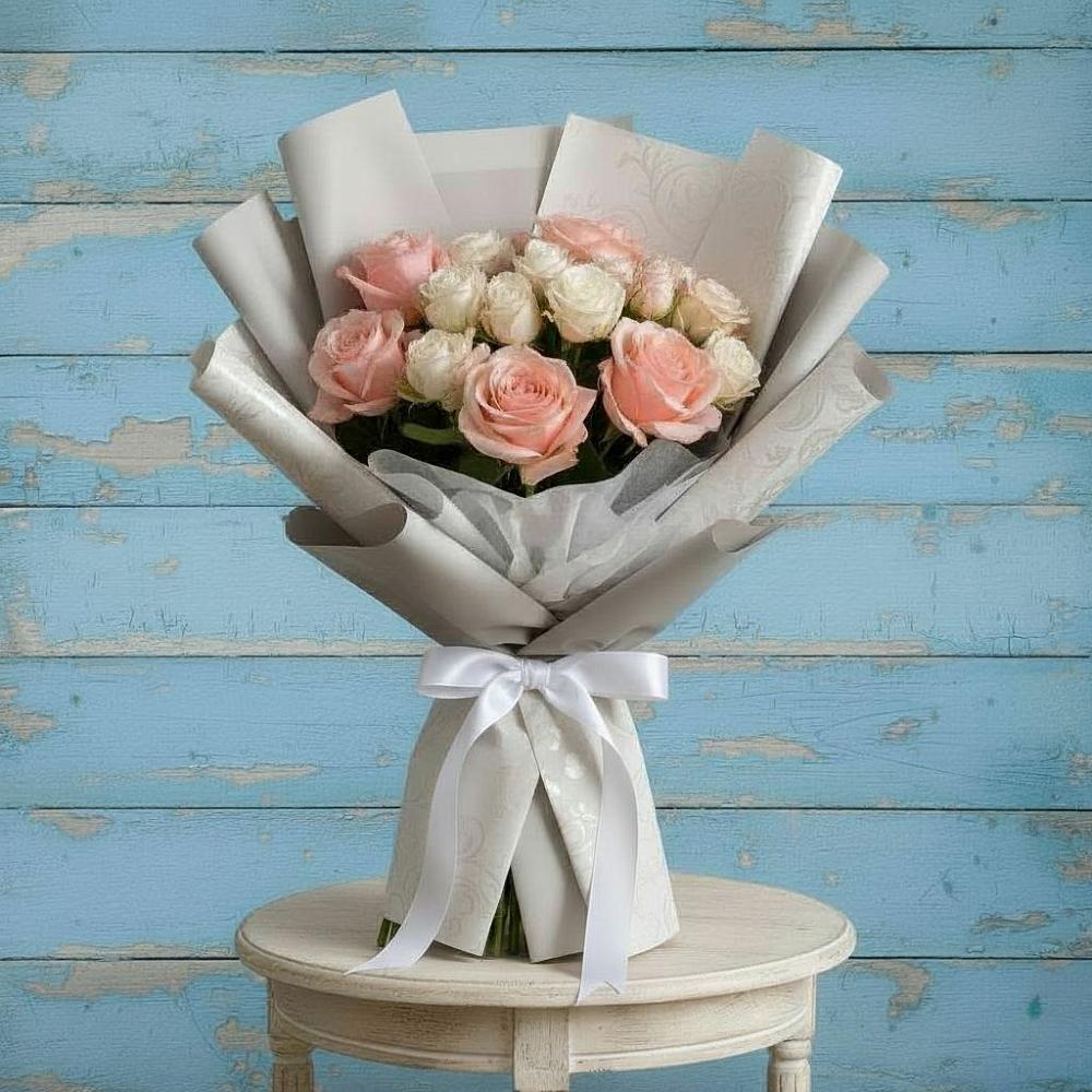 Букет цветов из: Розы в Тарасовском