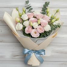 Букет цветов из:  Лизиантусы #REPLACE_PRED# Тарасовском