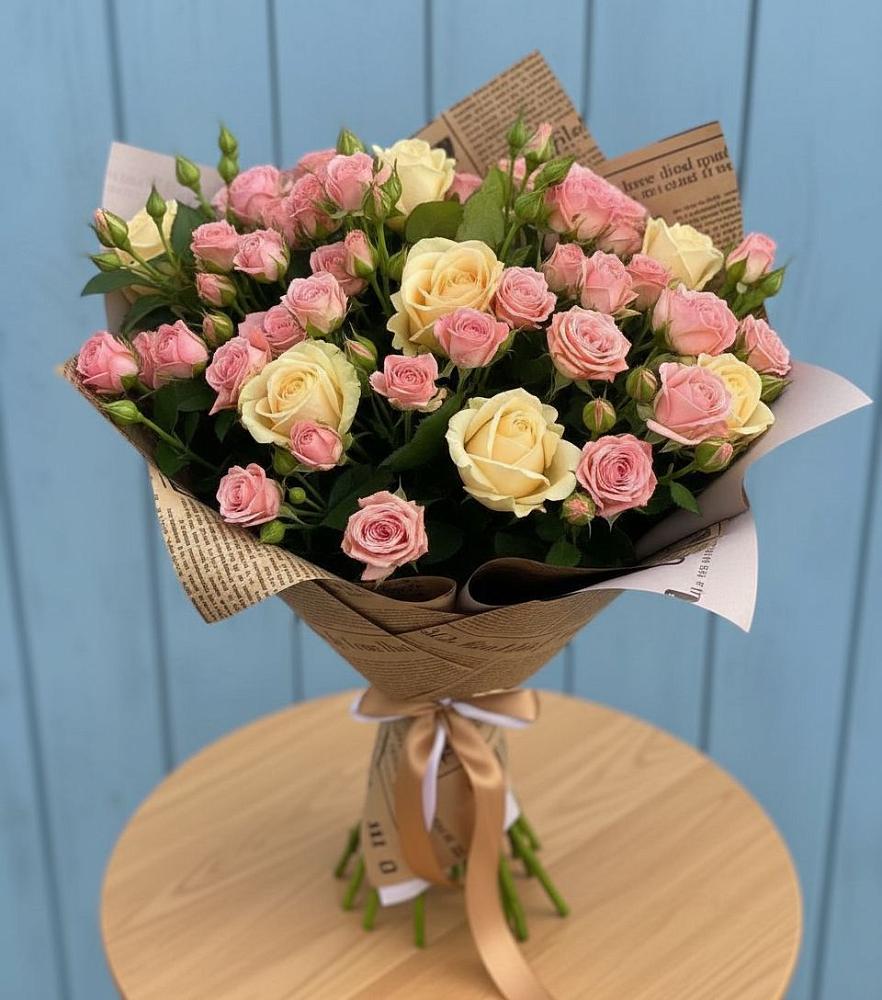 Букет цветов из: Розы в Тарасовском