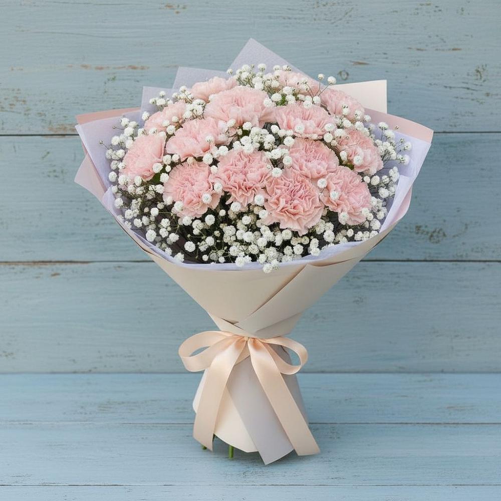 Букет цветов из: Гвоздики в Тарасовском