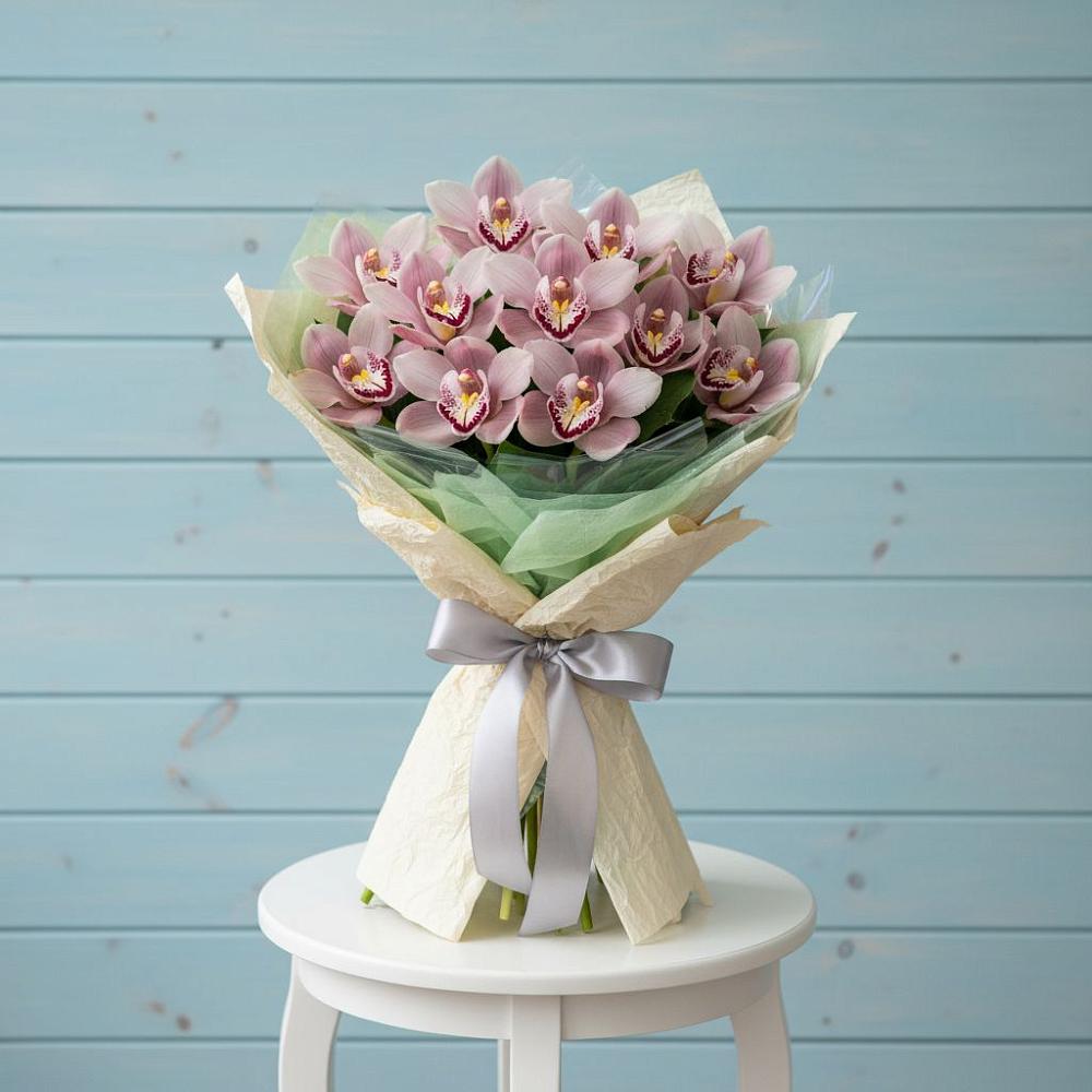 Букет цветов из: Орхидеи и Розы в Тарасовском