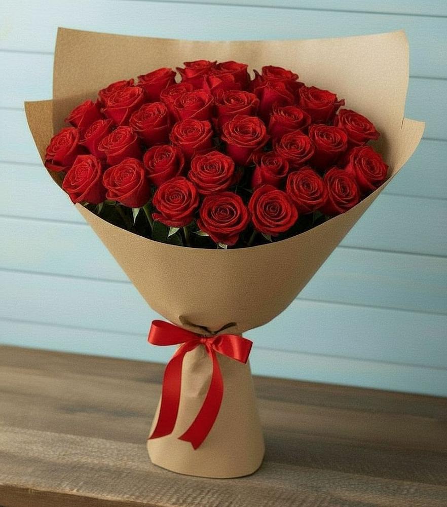 Букет Красные розы Милано в Тарасовском
