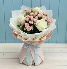 Букет цветов из:  Розы в Тарасовском