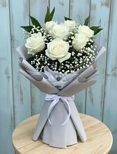 Букет цветов из:  Розы в Тарасовском