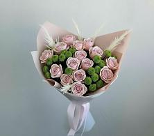 Букет цветов из:  Розы и Хризантемы в Тарасовском