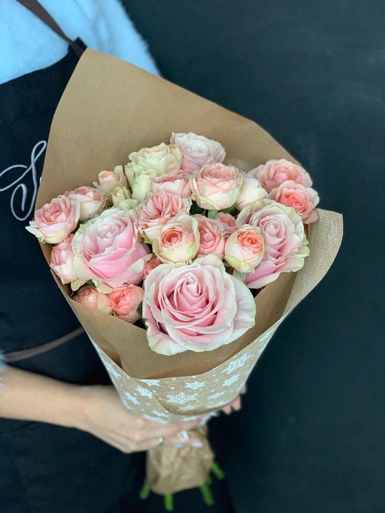 Букет цветов из: Хризантемы и Розы в Тарасовском