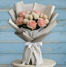 Букет цветов из:  Розы #REPLACE_PRED# Тарасовском