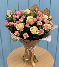 Букет цветов из:  Розы в Тарасовском