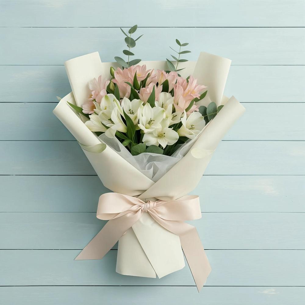 Букет цветов из: Альстромерии в Тарасовском