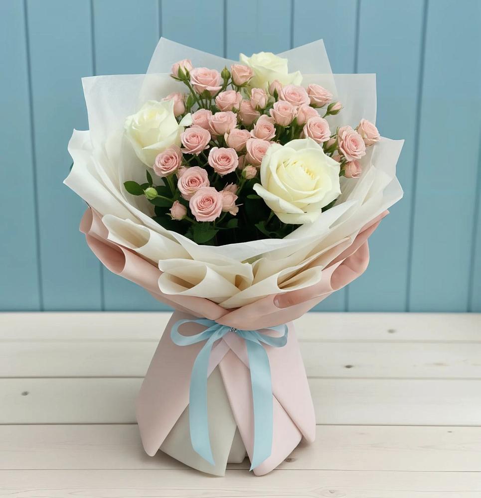 Букет цветов из: Розы в Тарасовском