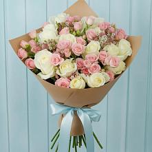 Букет цветов из:  Розы в Тарасовском